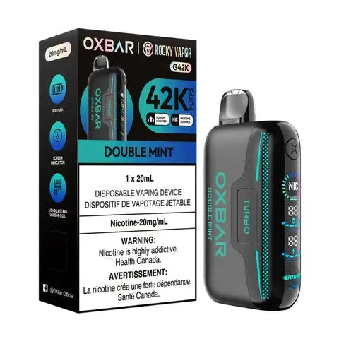 Oxbar 42K Disposable Double Mint
