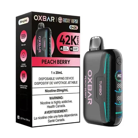 Oxbar 42K Disposable Peach Berry