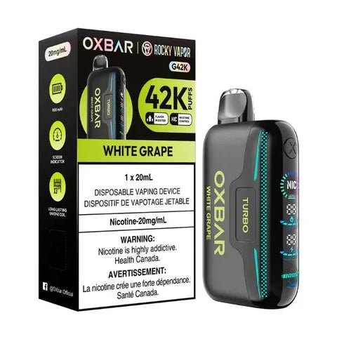 Oxbar 42K Disposable White Grape