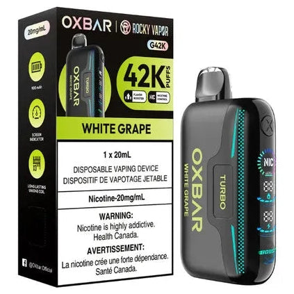 Oxbar 42K Disposable White Grape