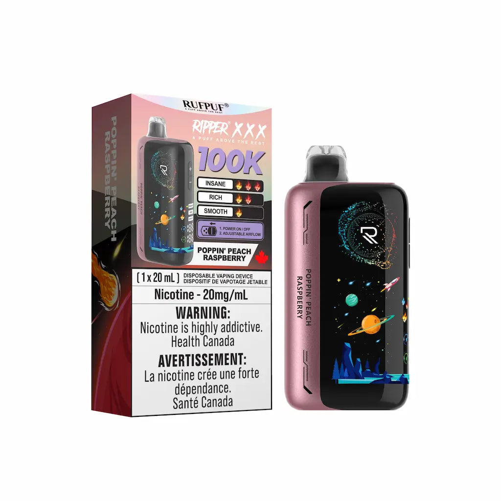 Poppin' Peach Berry Ripper XXX Disposable