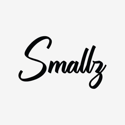 Smallz E-Liquid logo on white background