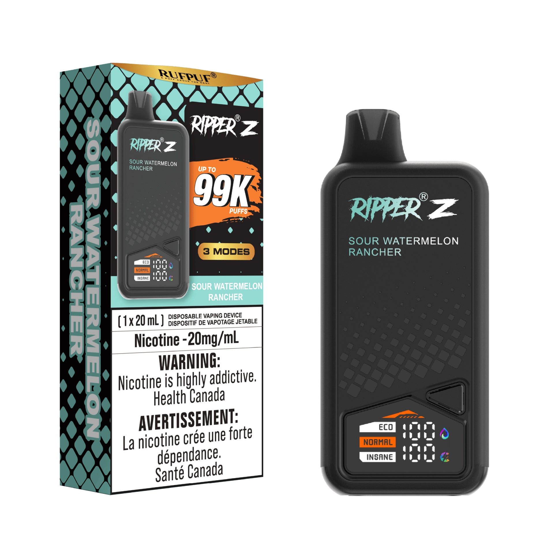 Sour Watermelon Rancher Ripper Z Disposable