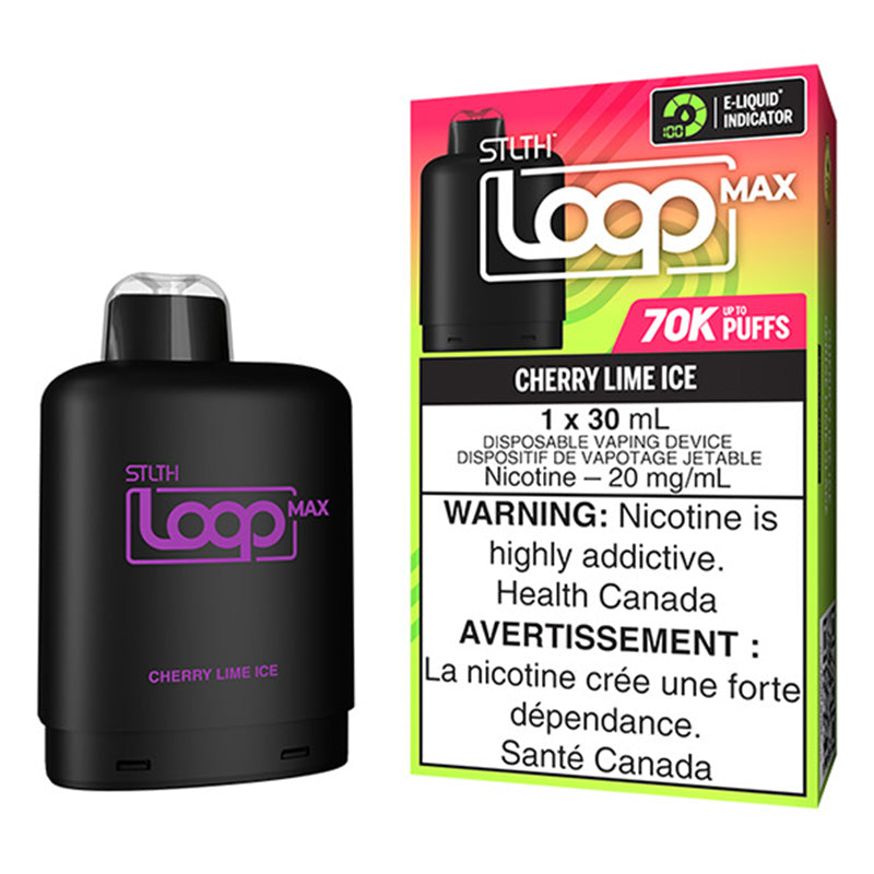 Cherry Lime Ice Loop MAX pods