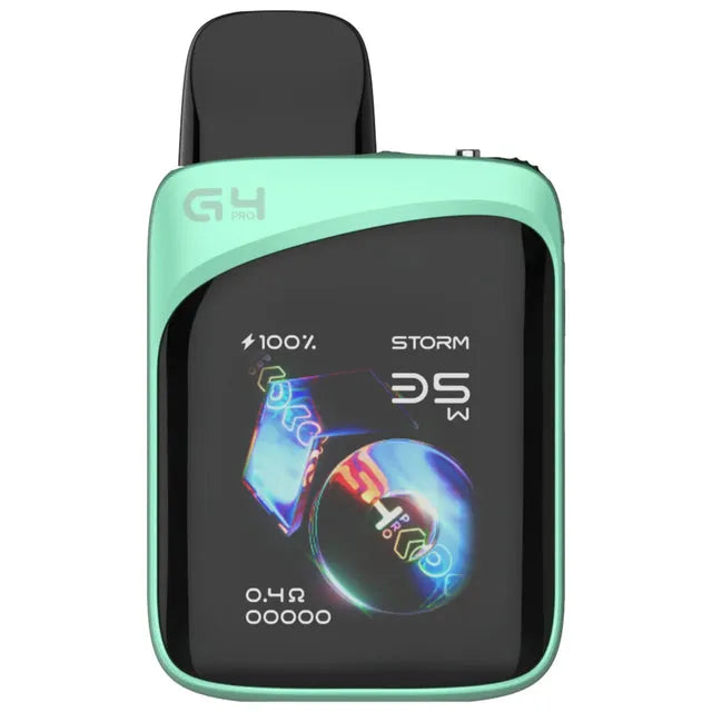 Mint Green UWELL CALIBURN G4 Pro KOKO vape device on a white background
