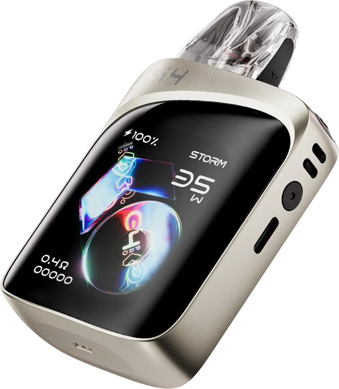 Cosmic Gray Uwell Calibrun G4 Pro Koko