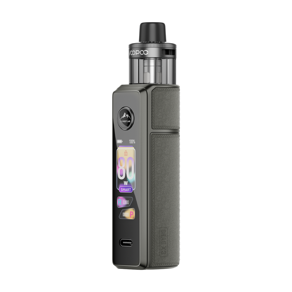 Gray Metal VooPoo Drag X3