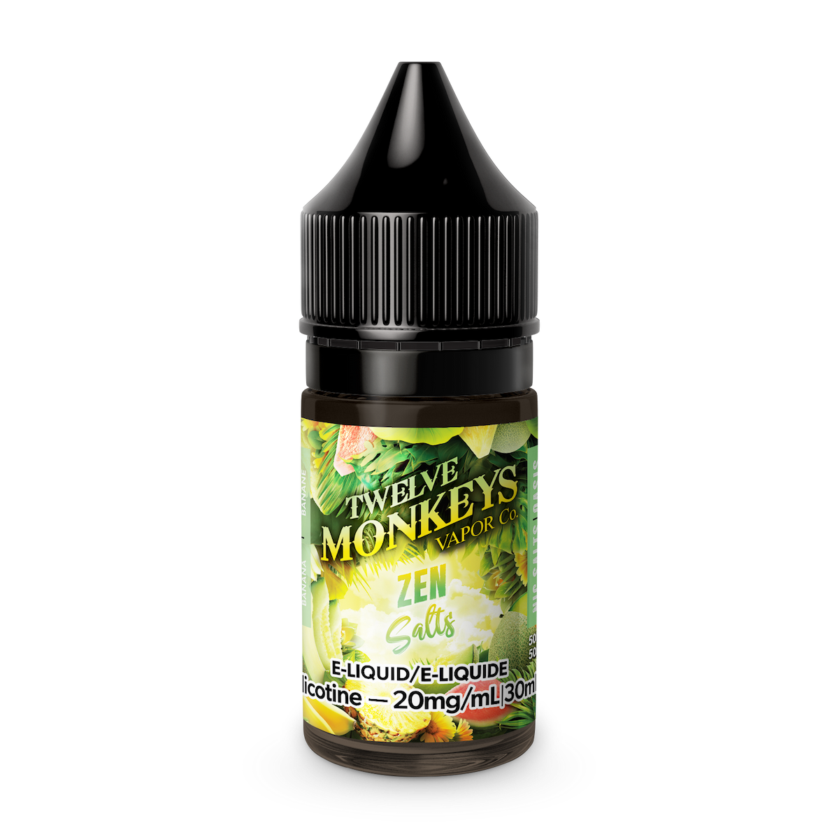 Melon Banana Pineapple Twelves Monkeys Nic Salt 30mL