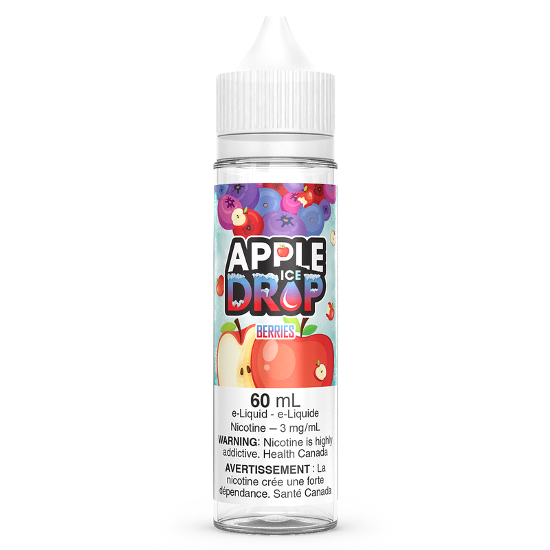 BERRIES - APPLE DROP ICED 60ML-Apple Drop Ice-Gas City Vapes