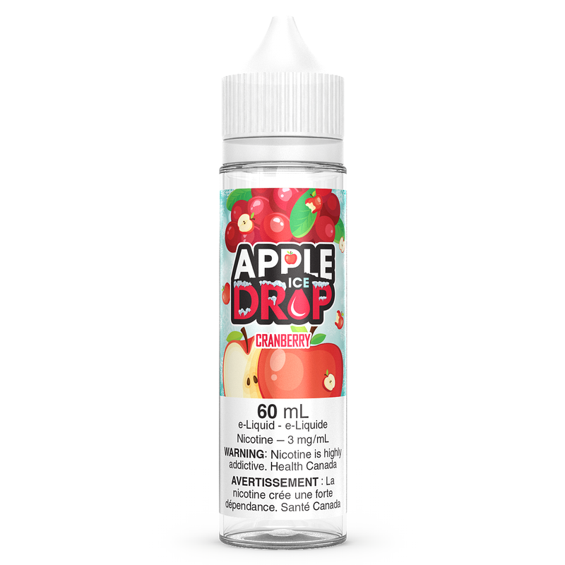 CRANBERRY ICED - APPLE DROP ICED 60ML-Apple Drop Ice-Gas City Vapes