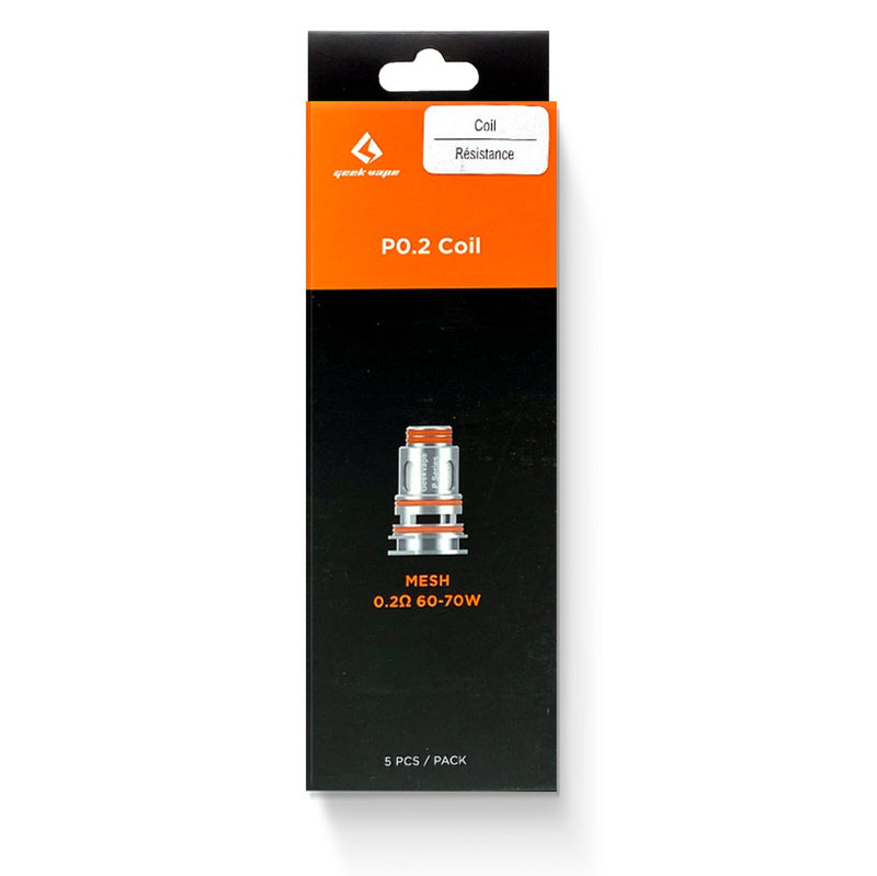 GEEKVAPE P REPLACEMENT COIL (5 PACK)-Geekvape-Gas City Vapes