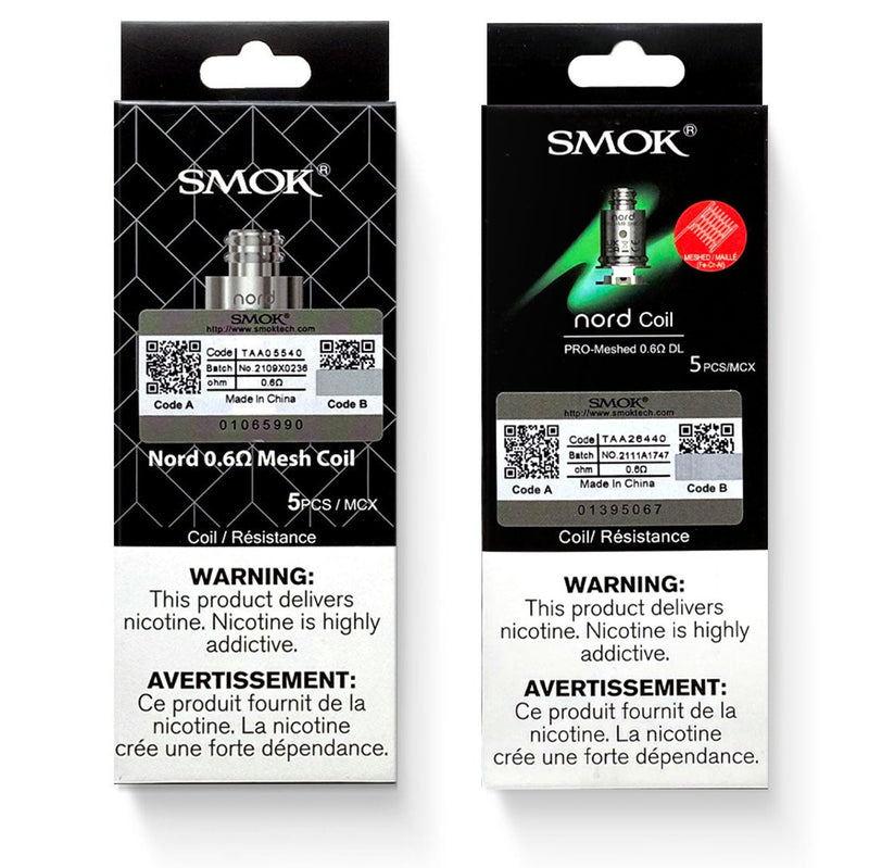 SMOK NORD / NORD PRO REPLACEMENT COILS (5 PACK)-Smok-Gas City Vapes