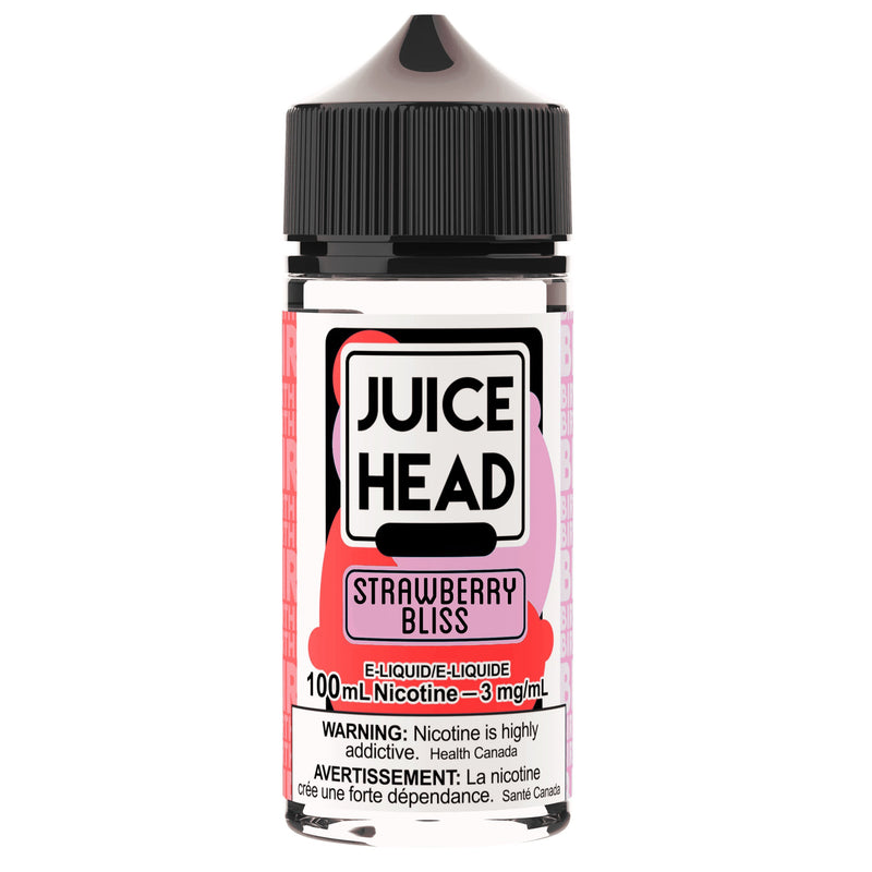STRAWBERRY BLISS - JUICE HEAD 100ML-Juice Head-Gas City Vapes