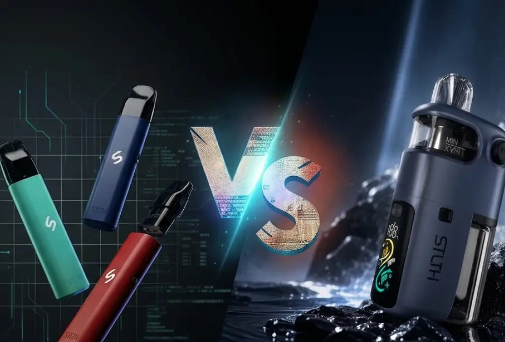 STLTH Open Pod Kit vs. STLTH Link