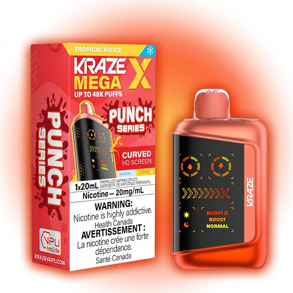 krasse vapes KRAZE HD Mega Disposable Vape Canada main image 1