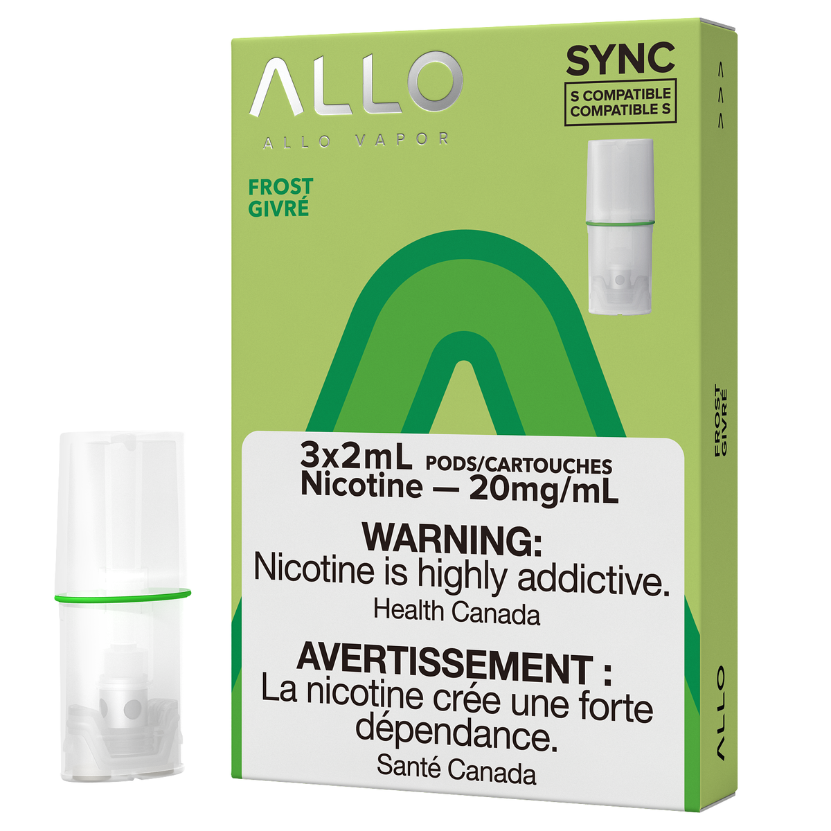 ALLO SYNC POD PACK - FROST-Allo Sync-Gas City Vapes