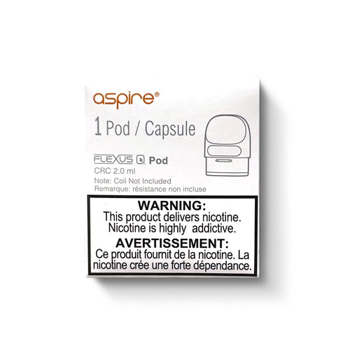 ASPIRE FLEXUS Q EMPTY REPLACEMENT POD (1 PACK)-Aspire-Gas City Vapes