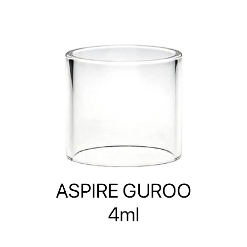 ASPIRE GUROO REPLACEMENT GLASS-Aspire-Gas City Vapes