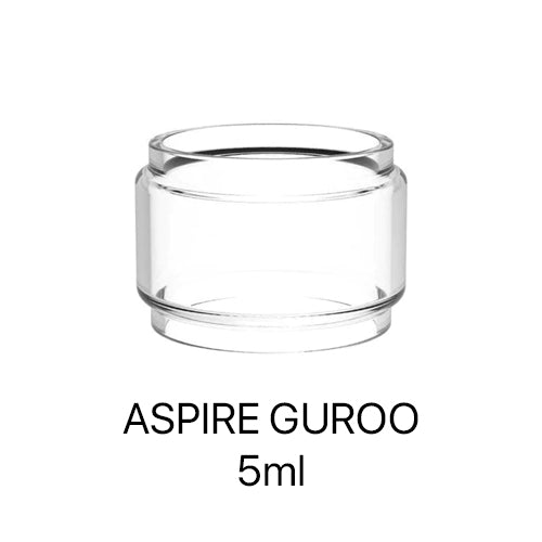 ASPIRE GUROO REPLACEMENT GLASS-Aspire-Gas City Vapes