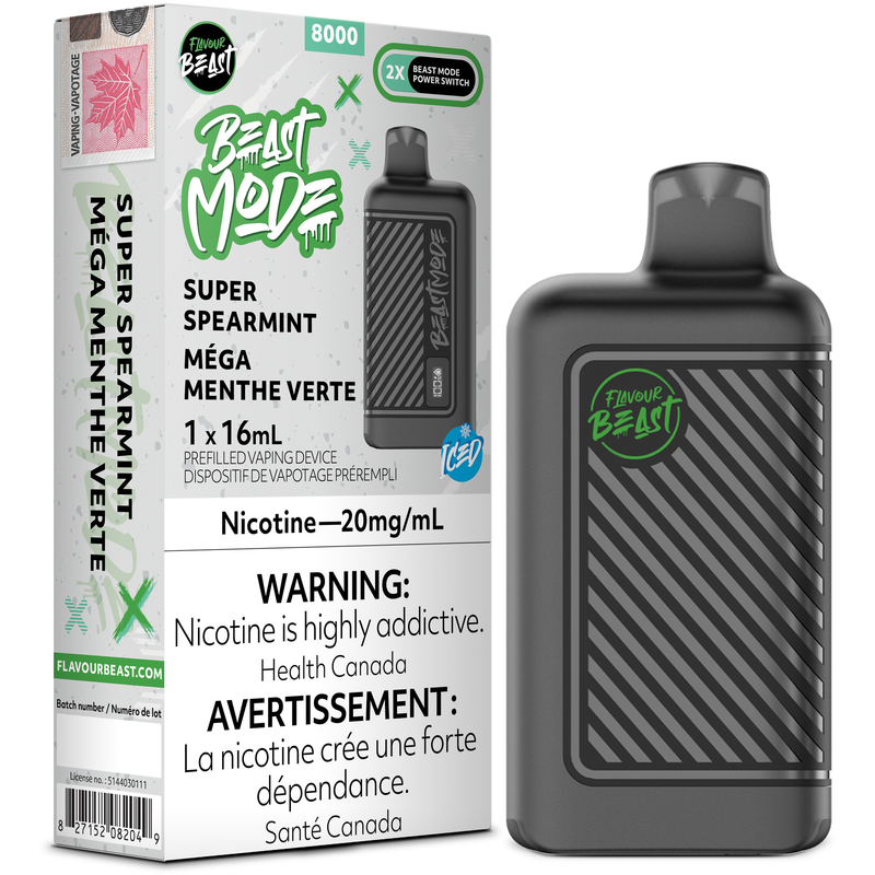 BEAST MODE 8000 PUFF - FLAVOUR BEAST DISPOSABLES-FLAVOUR BEAST DISPOSABLES-Gas City Vapes