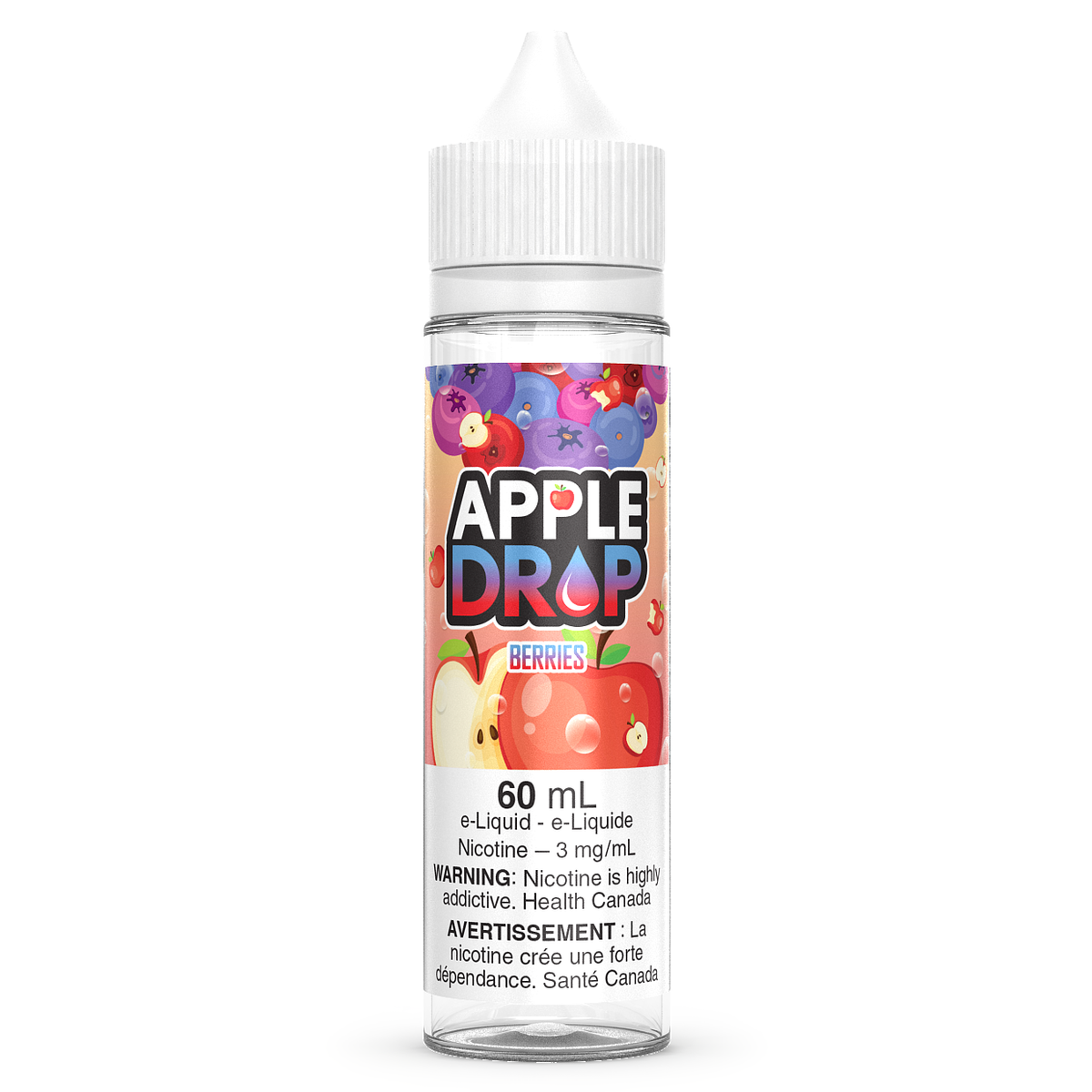 BERRIES - APPLE DROP 60ML-Apple Drop-Gas City Vapes