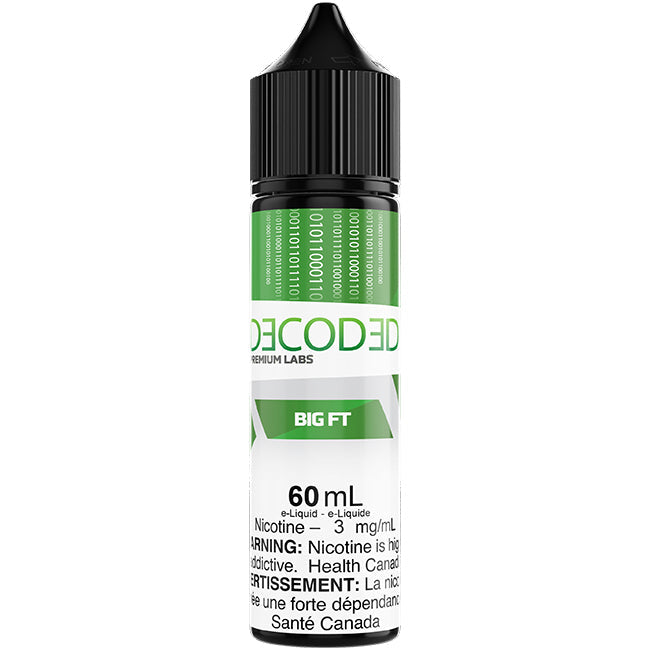 BIG FT - DECODED 60ML-Premium Labs-Gas City Vapes