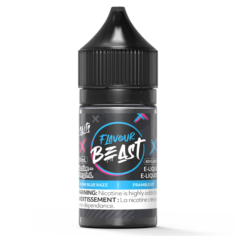 BOMB BLUE RAZZ - FLAVOUR BEAST SALT 30ML-FLAVOUR BEAST SALTS-Gas City Vapes