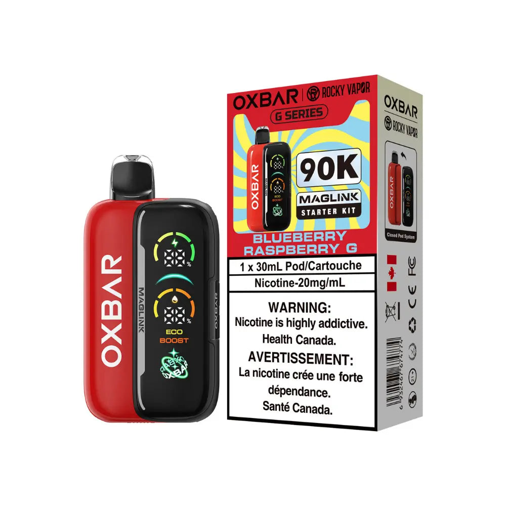 ROCKY VAPOR X OXBAR - MAGLINK 90K PUFF STARTER KIT [AB]