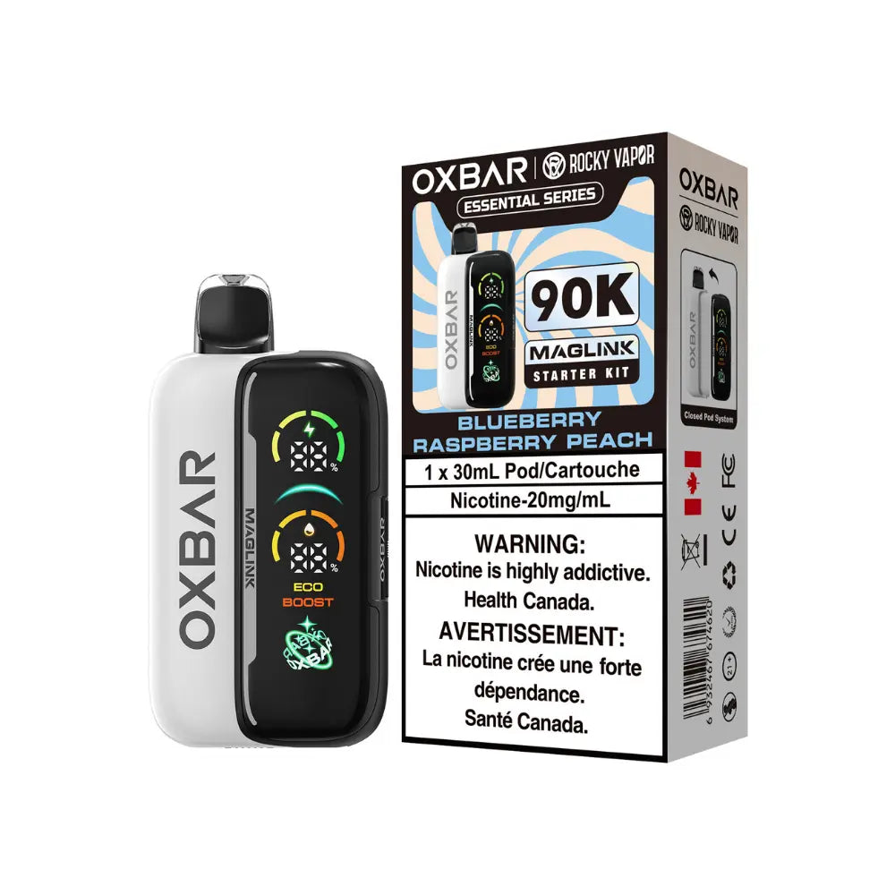 ROCKY VAPOR X OXBAR - MAGLINK 90K PUFF STARTER KIT [AB]