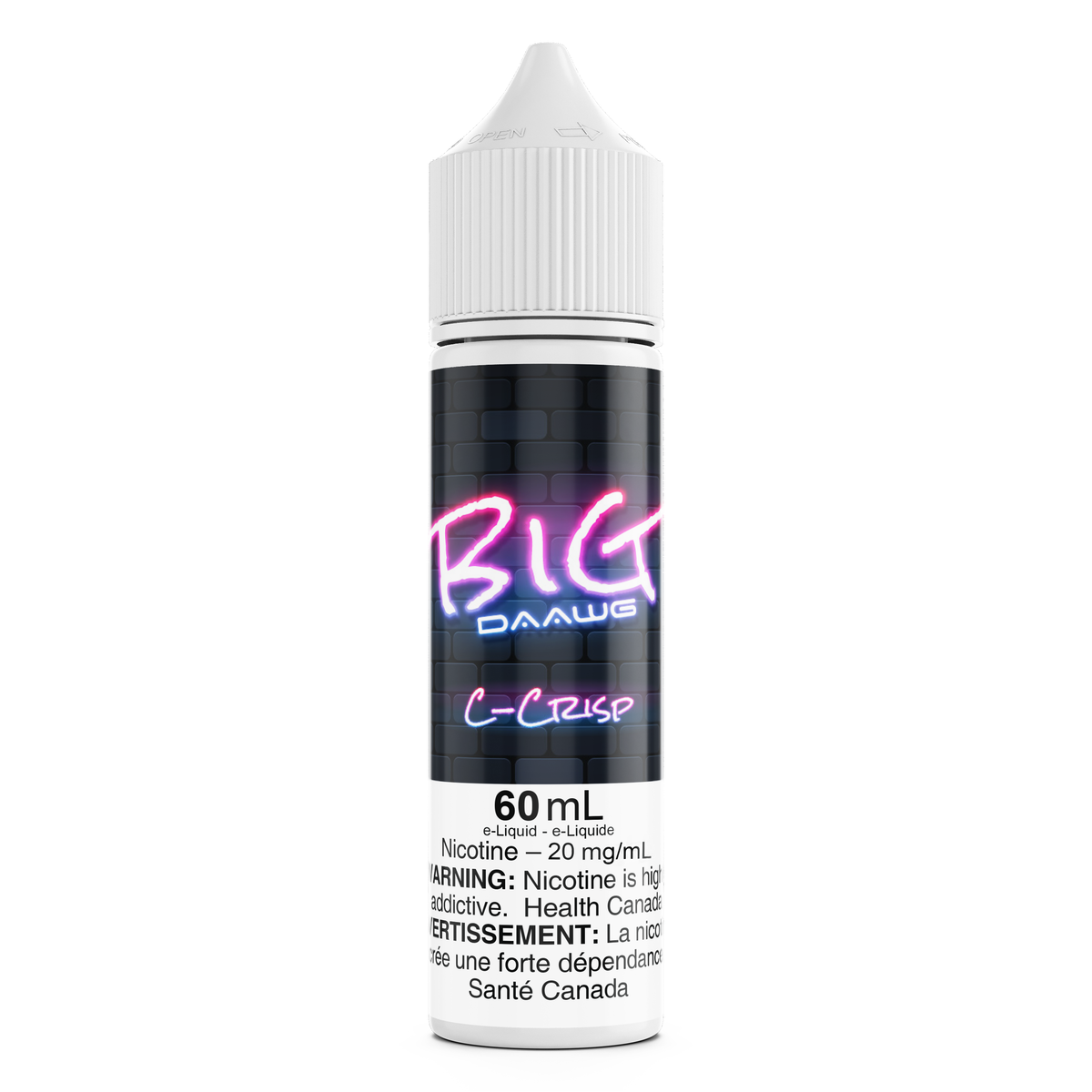 C-CRISP - T-DAAWG SALT 60ml-T-Daawg-Gas City Vapes