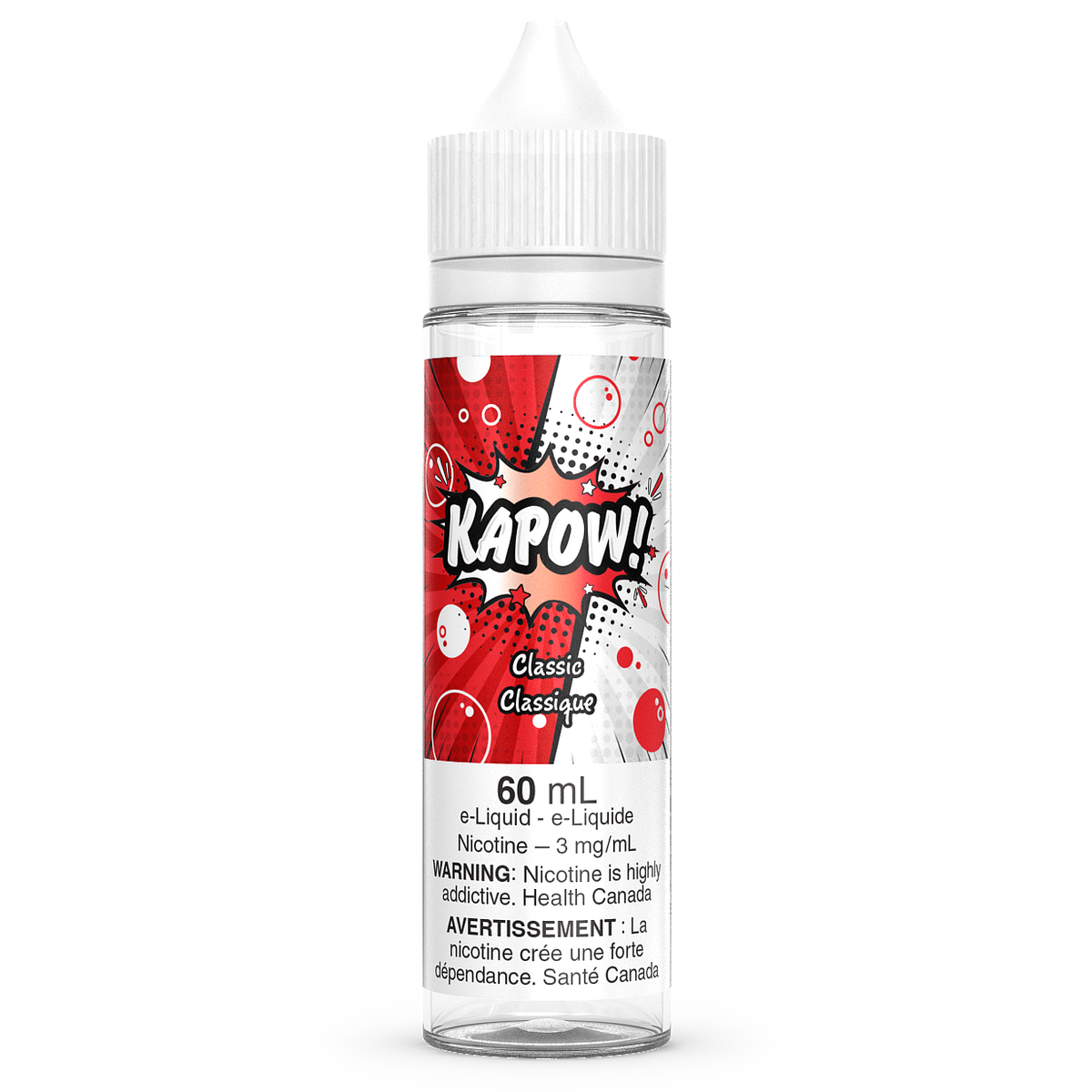 CLASSIC - KAPOW 60ml-Kapow-Gas City Vapes