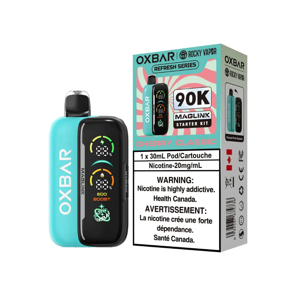 ROCKY VAPOR X OXBAR - MAGLINK 90K PUFF STARTER KIT [AB]