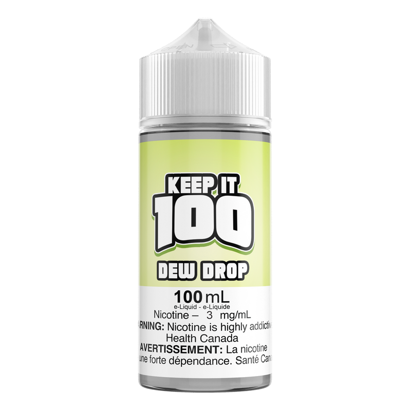 DEW DROP - KEEP IT 100 | 100ml-Keep it 100-Gas City Vapes