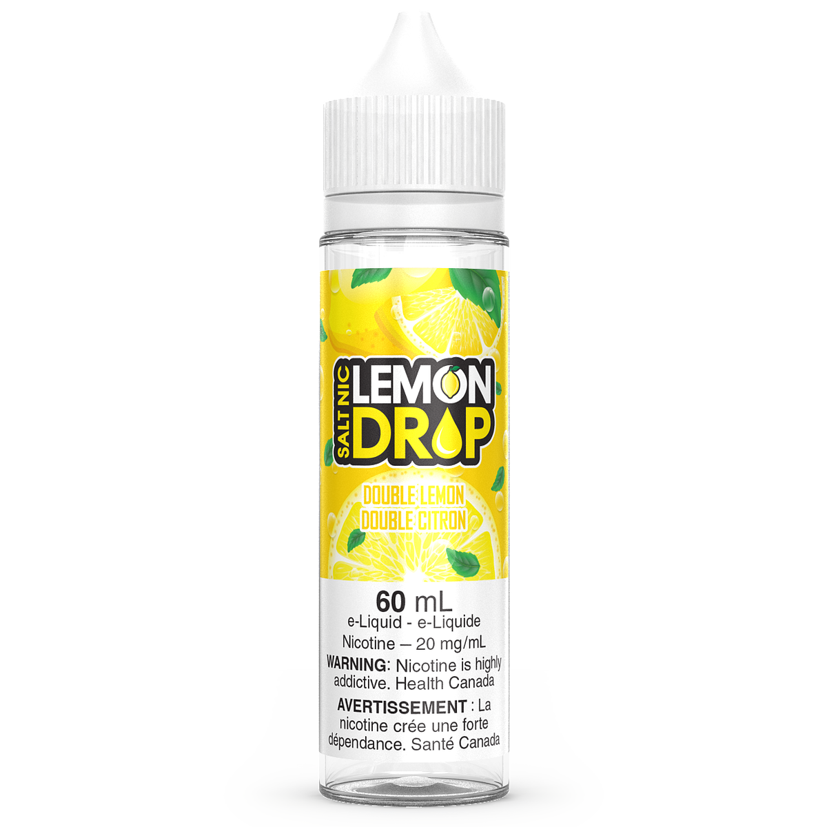 DOUBLE LEMON - LEMON DROP SALT 60ML-Lemon Drop Salts-Gas City Vapes
