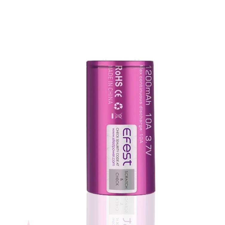 EFEST 18350 10A 1200MAH BATTERY-Efest-Gas City Vapes