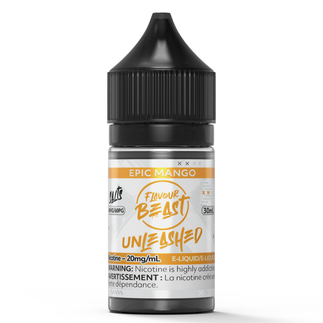 EPIC MANGO - FLAVOUR BEAST UNLEASHED SALT 30ML-FLAVOUR BEAST UNLEASHED SALT-Gas City Vapes