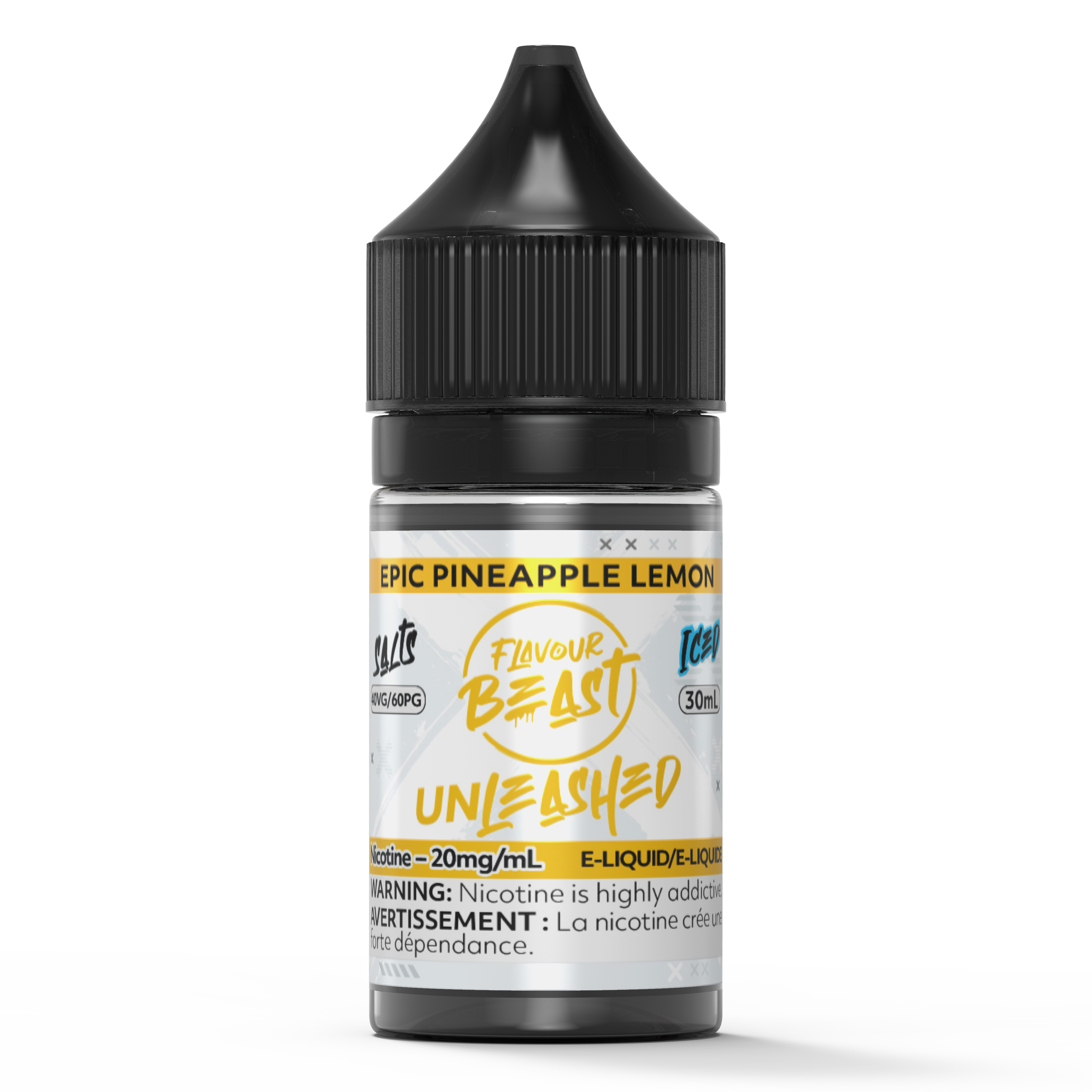 EPIC PINEAPPLE LEMON - FLAVOUR BEAST UNLEASHED SALT 30ML-FLAVOUR BEAST UNLEASHED SALT-Gas City Vapes