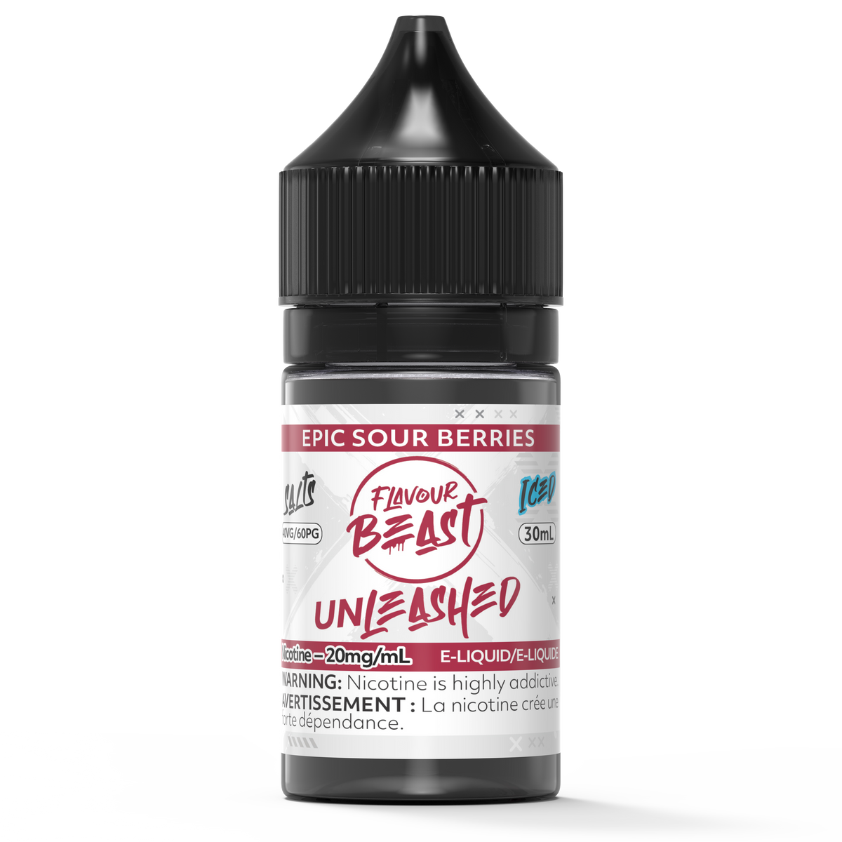EPIC SOUR BERRIES - FLAVOUR BEAST UNLEASHED SALT 30ML-FLAVOUR BEAST UNLEASHED SALT-Gas City Vapes
