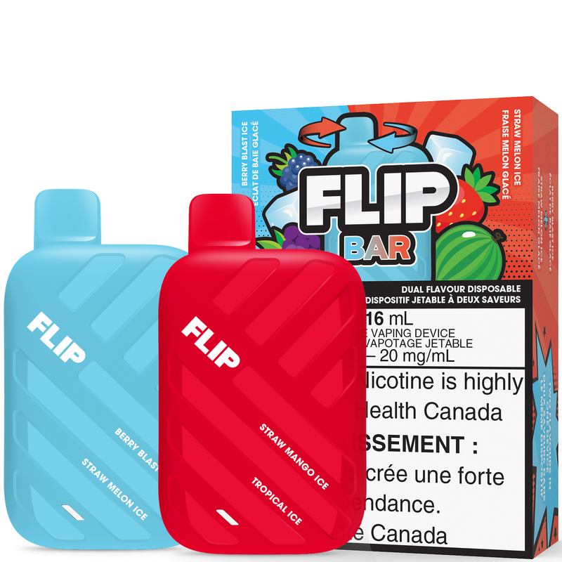 FLIP BAR 2-IN-1 9000 PUFF DISPOSABLE-FLIP BAR-Gas City Vapes