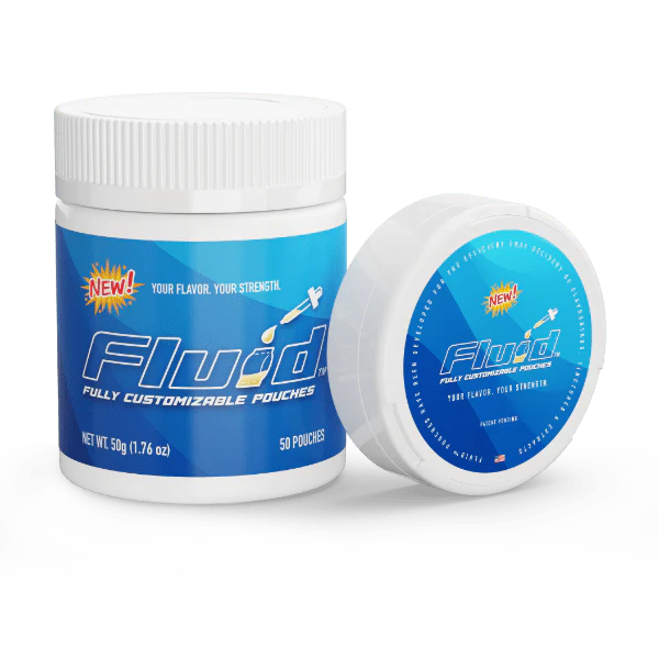 FLUID POUCHES - FULLY CUSTOMIZABLE ORAL POUCHES-FLUID Pouches-Gas City Vapes