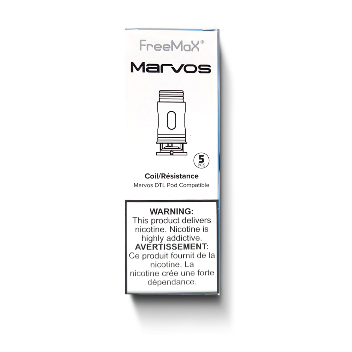 FREEMAX MARVOS MS MESH REPLACEMENT COIL (5 PACK)-Freemax-Gas City Vapes