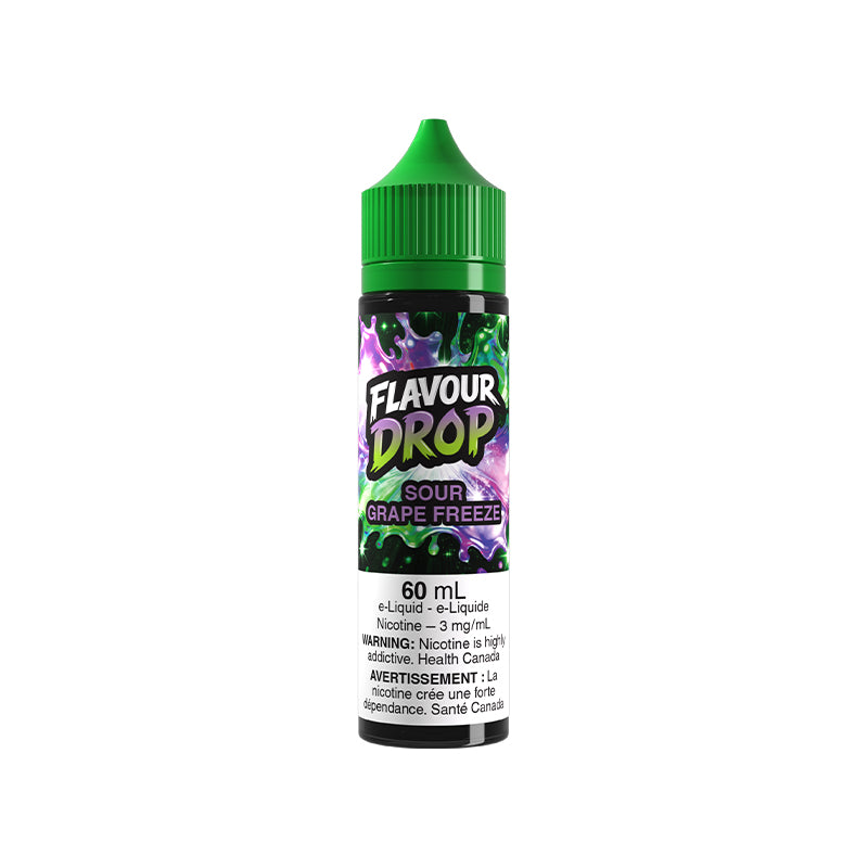 SOUR GRAPE FREEZE - FLAVOUR DROP 60ML [PROV]