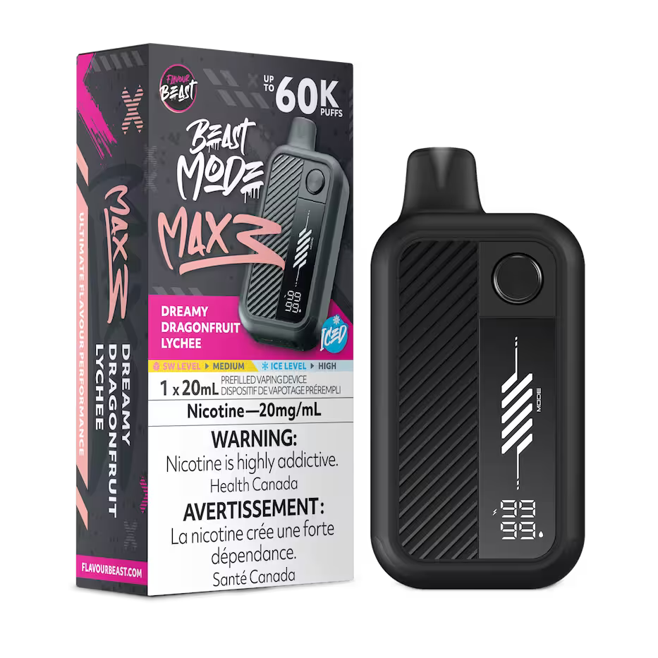 BEAST MODE MAX 3 60K DISPOSABLE VAPE [PROV]