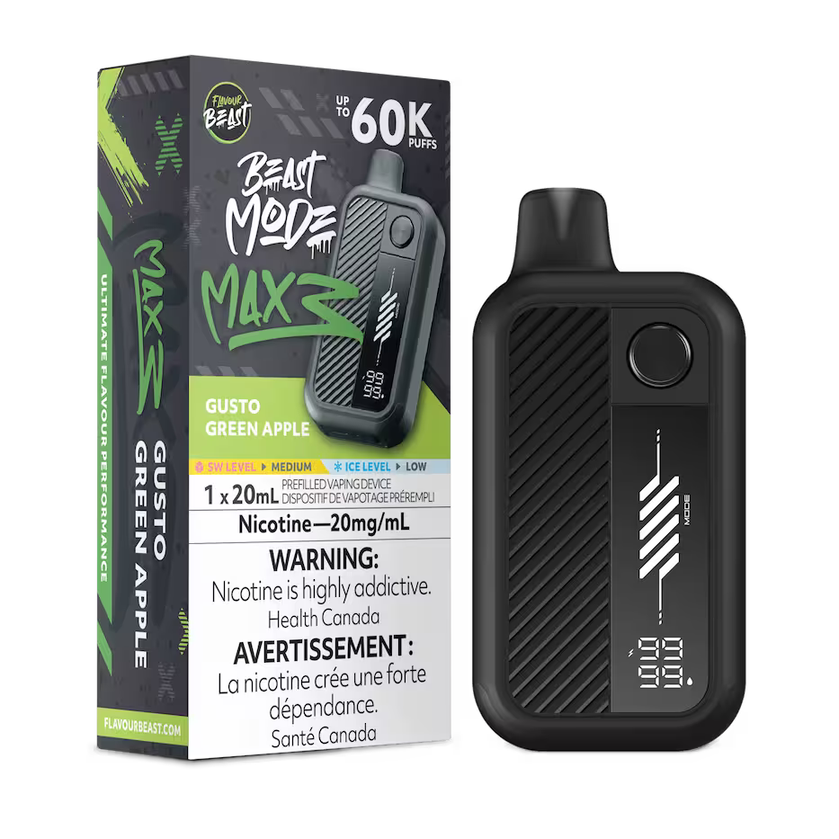 BEAST MODE MAX 3 60K DISPOSABLE VAPE [PROV]