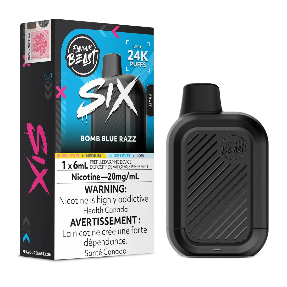 FLAVOUR BEAST SIX 24K DISPOSABLE VAPE [PROV]