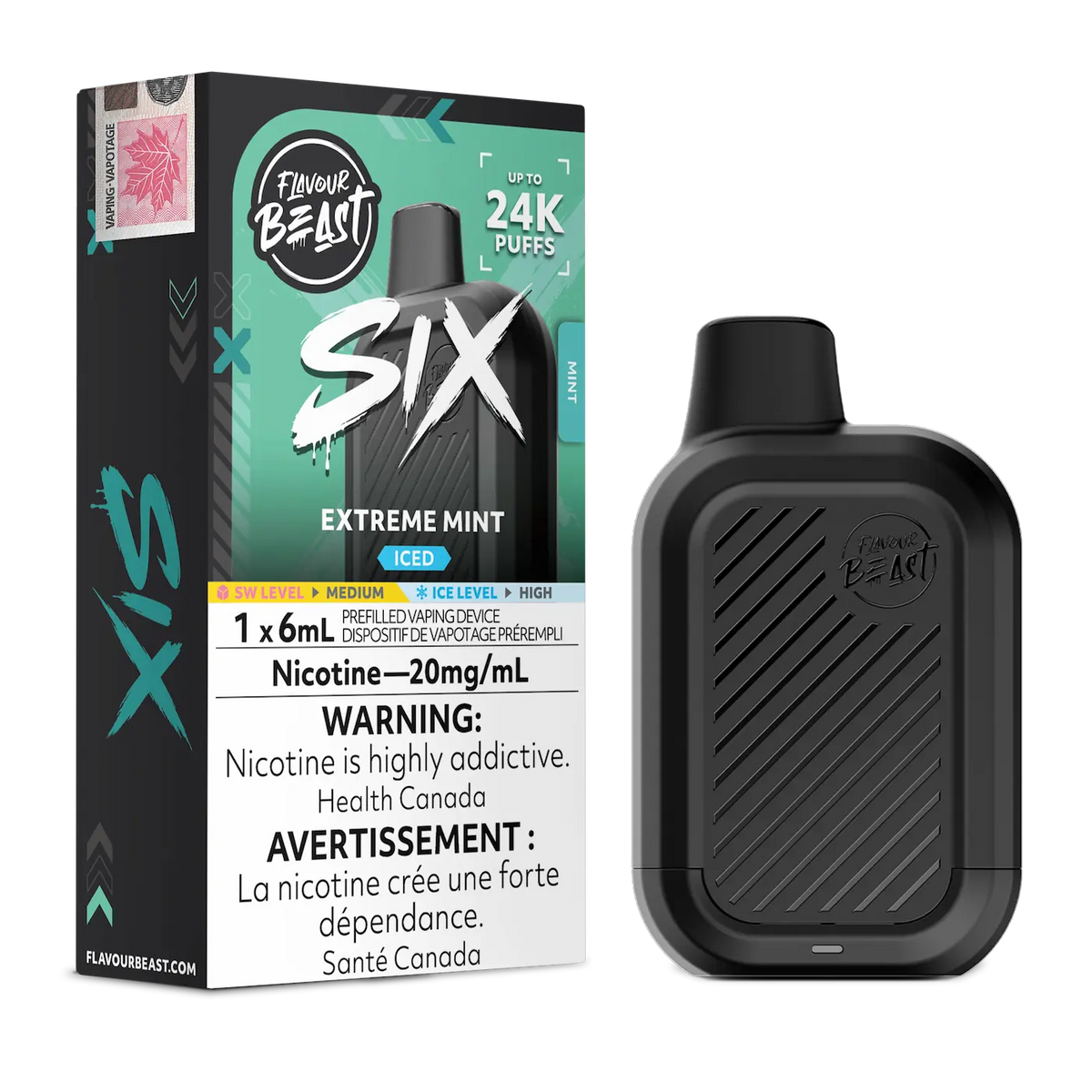 FLAVOUR BEAST SIX 24K DISPOSABLE VAPE [PROV]