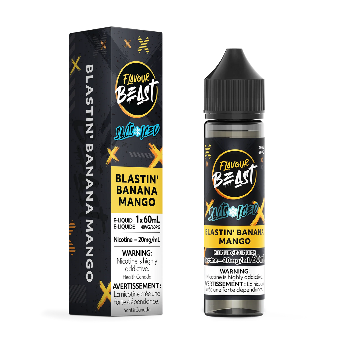 Banana Mango Ice Nic Salt 60mL