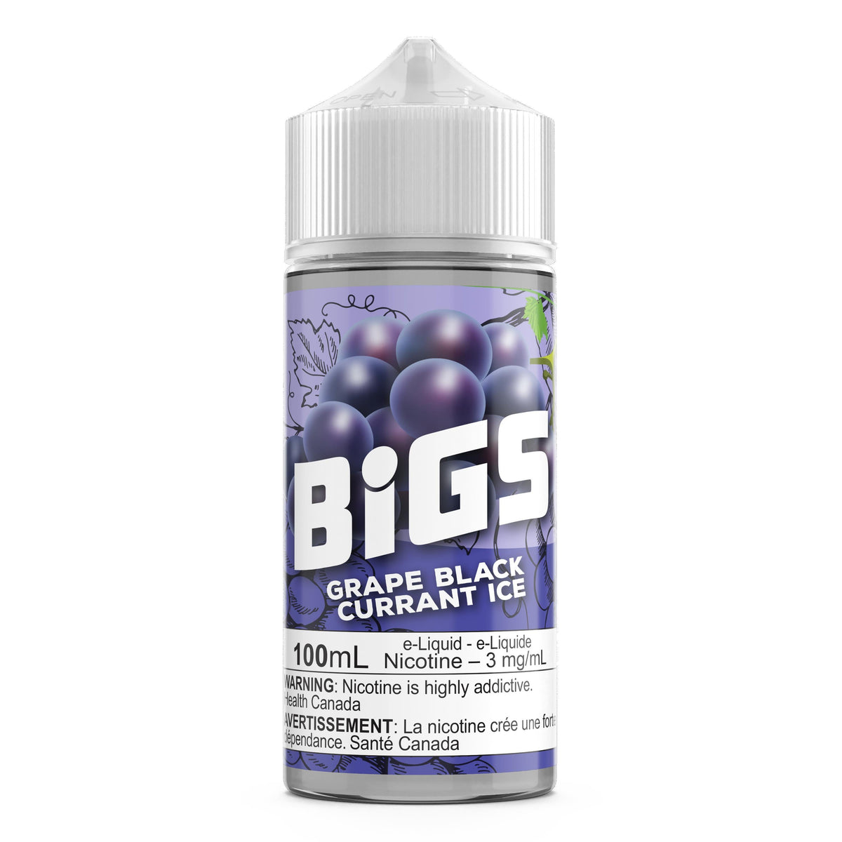 Grape Black Currant Ice E-liquid 100mL