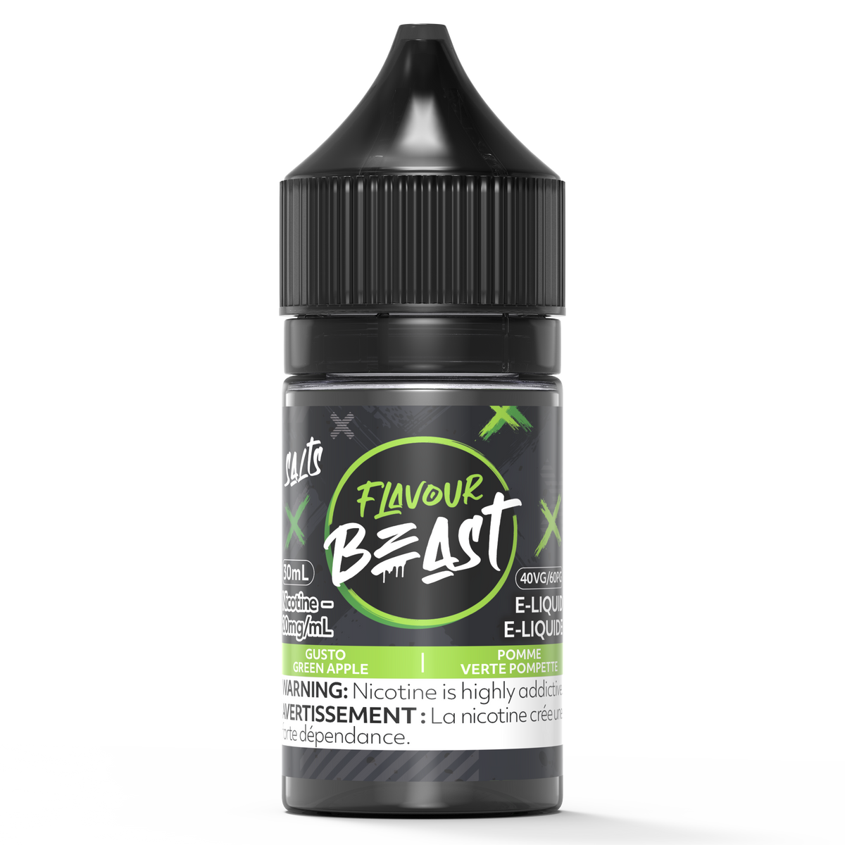 Green Apple Flavour Beast Nic Salt 30mL