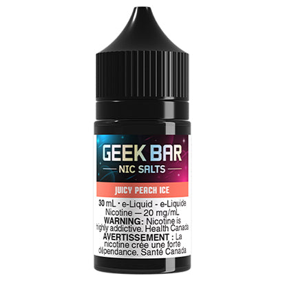 Juicy Peach Ice GEEK BAR Nic Salt 30mL